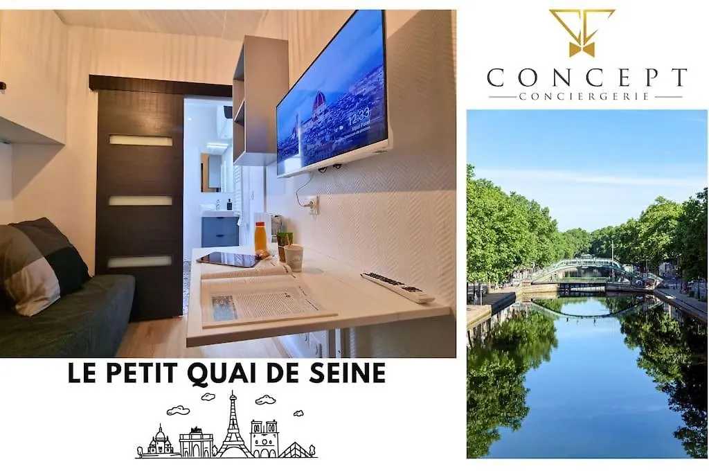 Ferienwohnung Le Petit Quai De Seine Paris